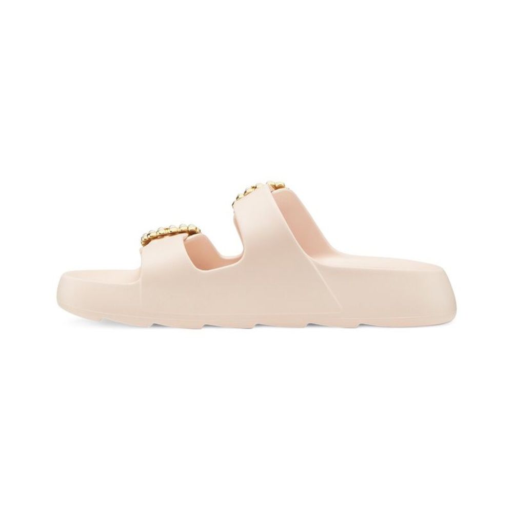 Stuart Weitzman Pearl Buckle Slide - Picture 2 of 4